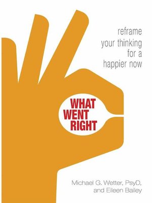 cover image of What Went Right: Reframe Your Thinking for a Happier Now